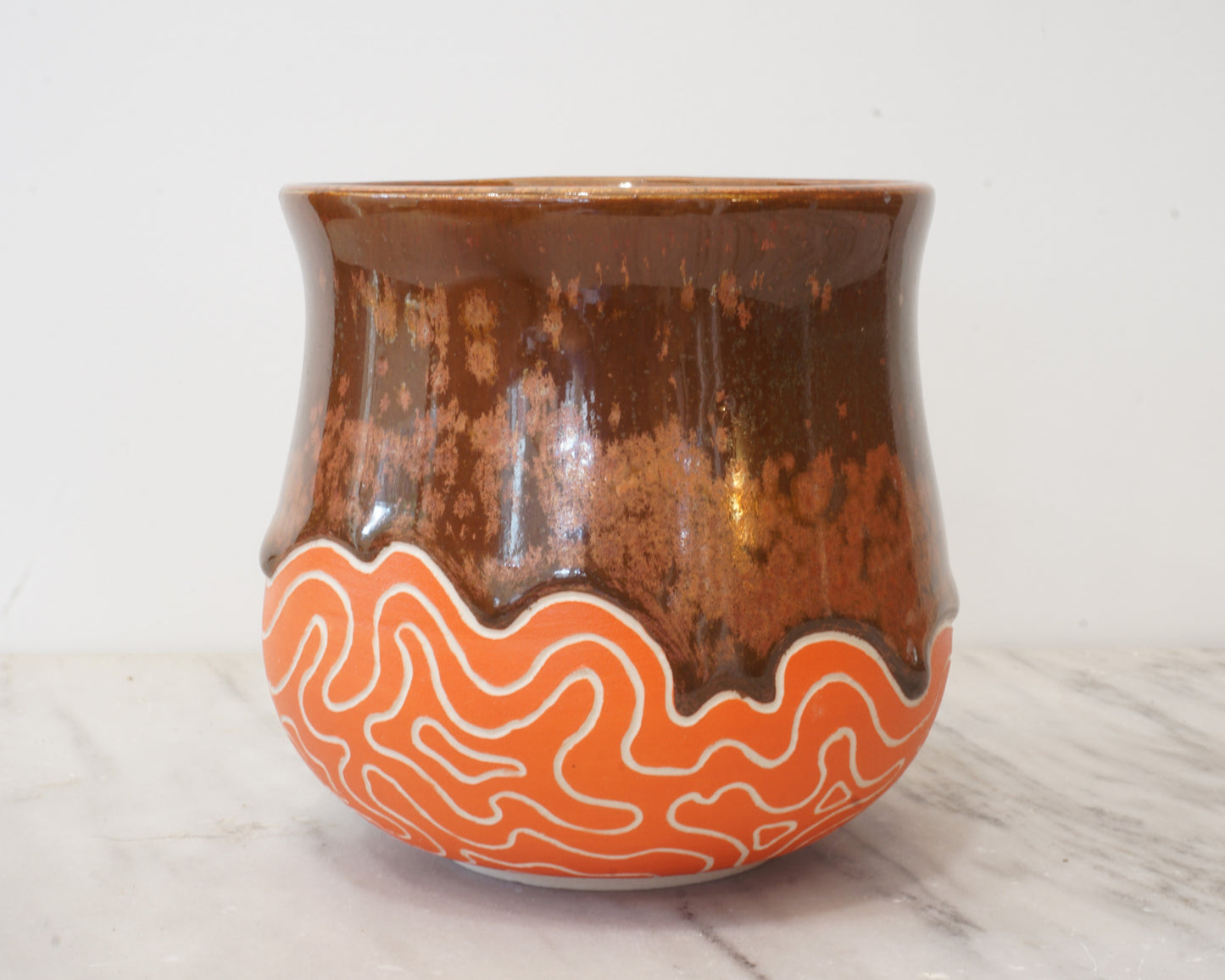 Topo Tumbler #8 "Vanadinite"
