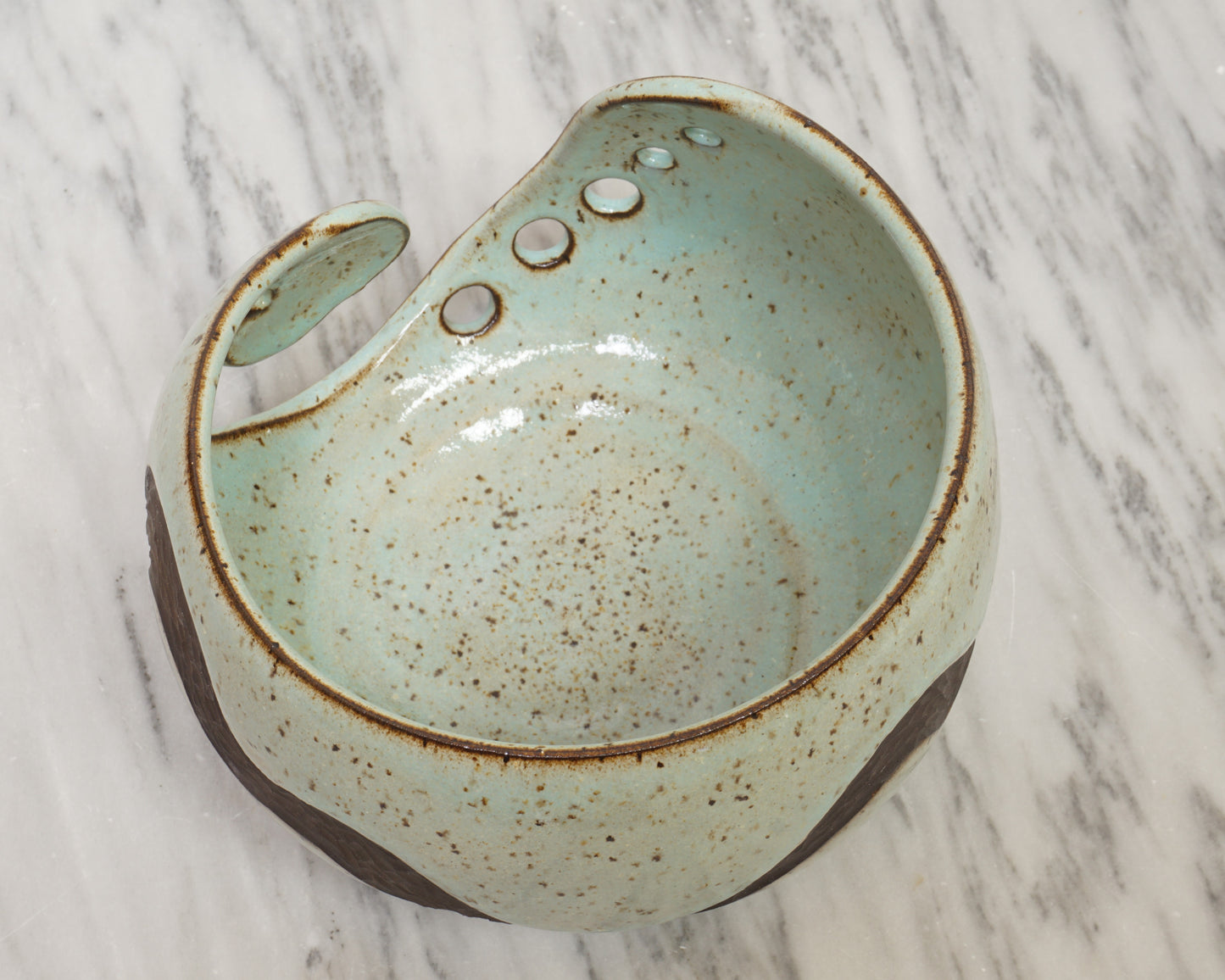 "Styolite" Yarn Bowl - Robin's Egg