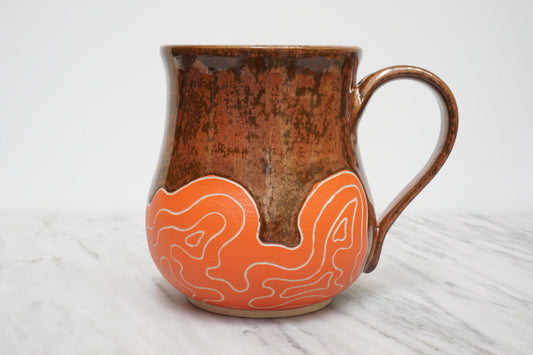 Topo Mug #32 "Vanadinite"