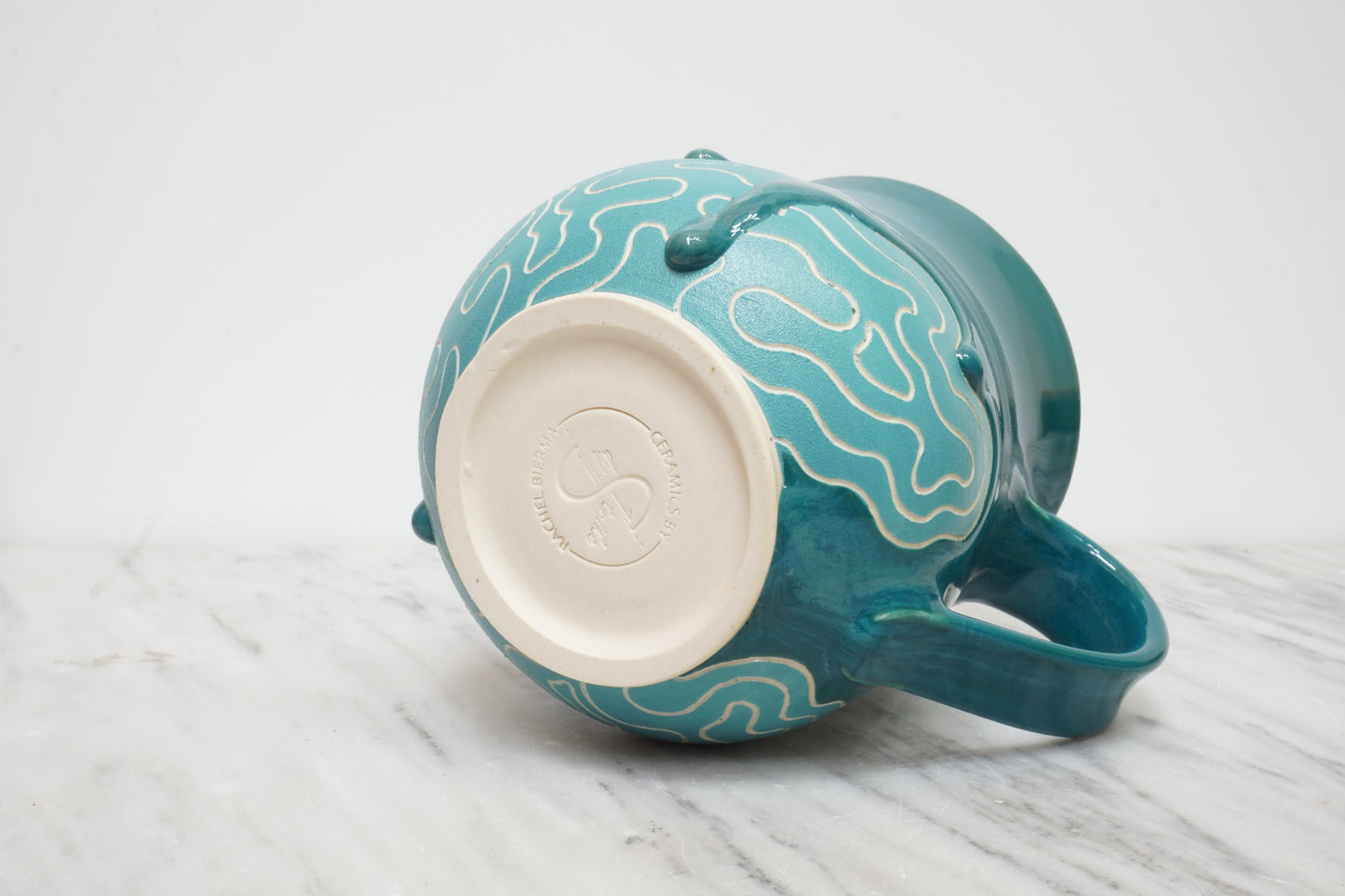 Topo Mug #33 "Dioptase"