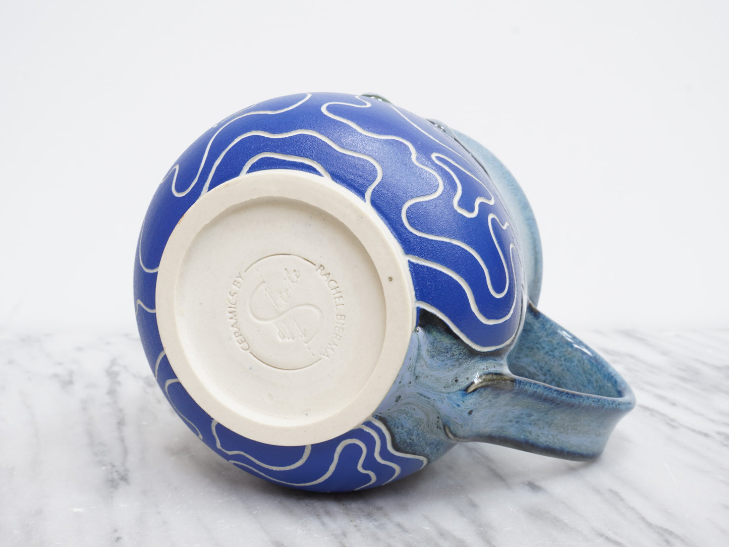 Topo Mug #44 "Sodalite"