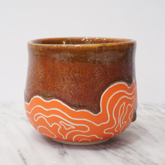 Topo Tumbler #3 "Vanadinite"