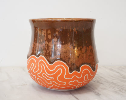 Topo Tumbler #8 "Vanadinite"