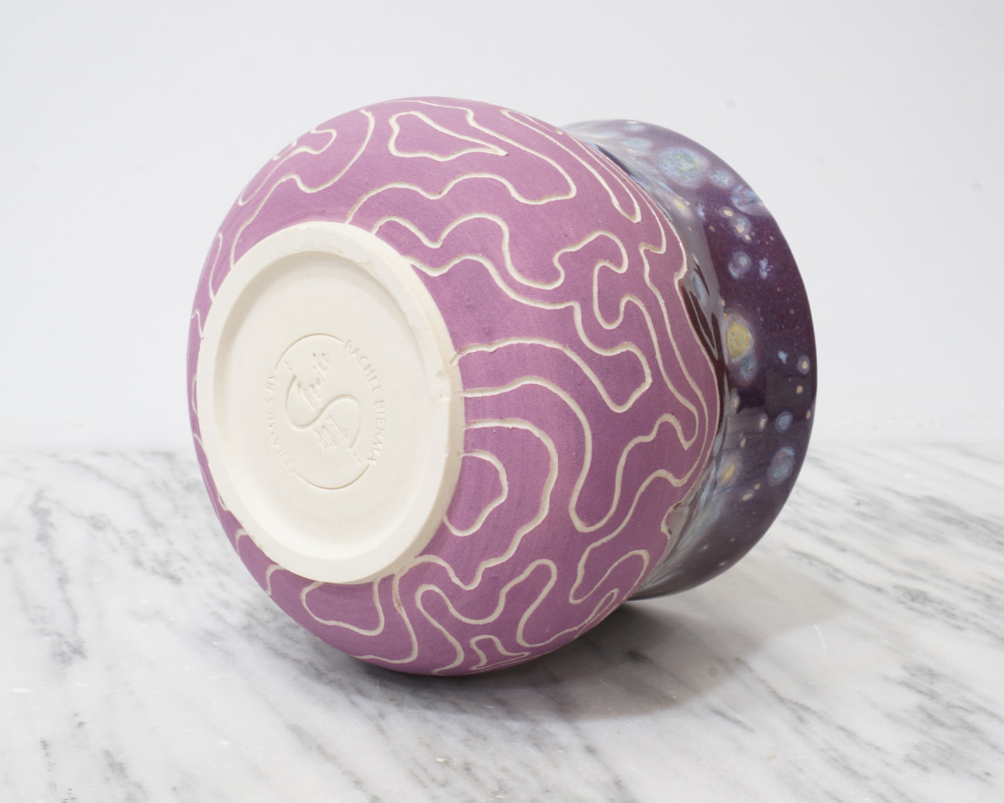 Topo Tumbler #13 "Amethyst"