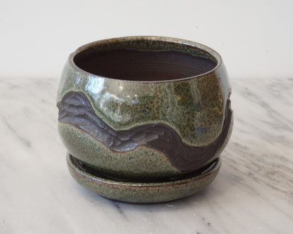"Styolite" Green Planter - Mini