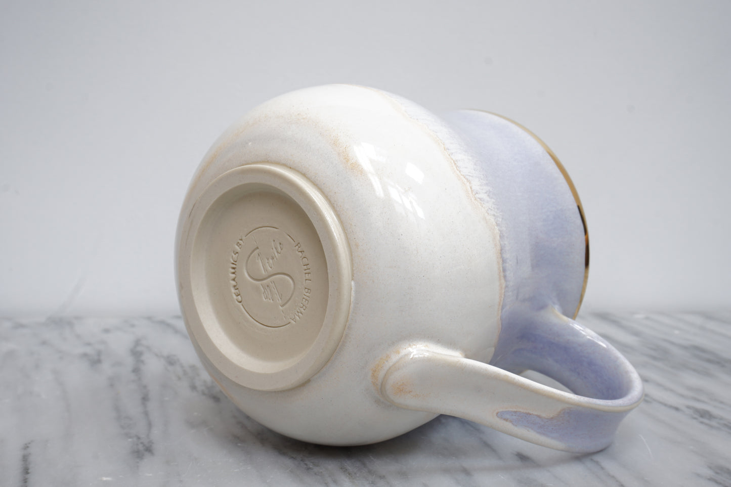 Lilac and Gold Pastel Mug #2