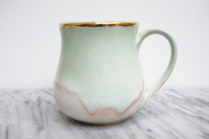 Mint and Gold Pastel Mug #4
