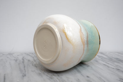 Mint and Gold Pastel Tumbler #1