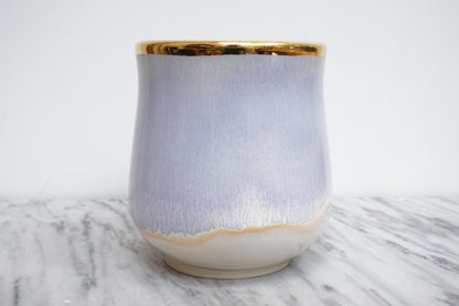 Lilac and Gold Pastel Tumbler #2