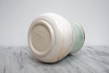 Mint and Gold Pastel Tumbler #3