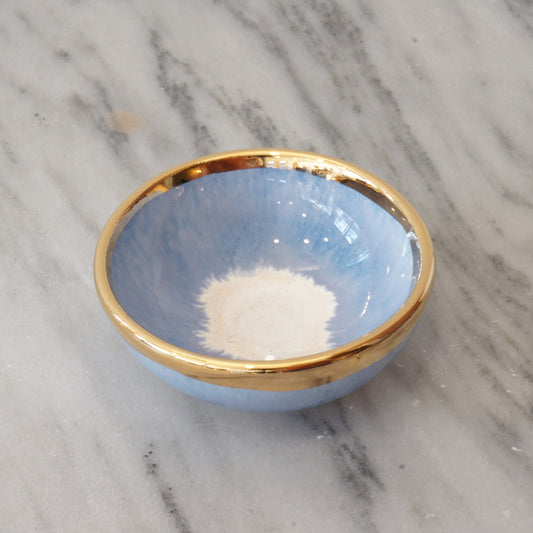 Gold Rimmed Jewelry Bowls