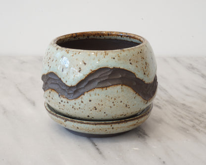 "Styolite" Robin's Egg Planter - Mini