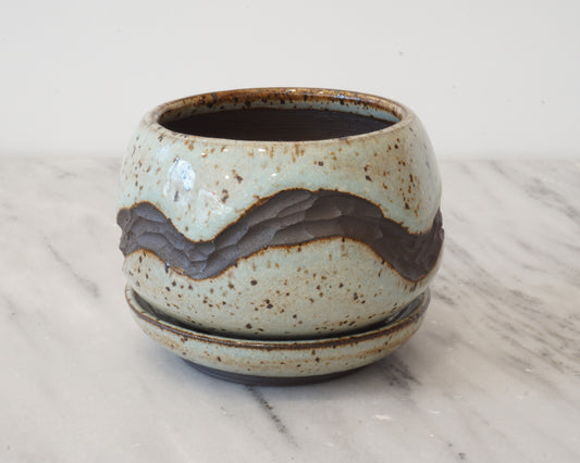 "Styolite" Robin's Egg Planter - Mini