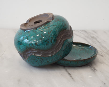 "Styolite" Turquoise Planter - Mini