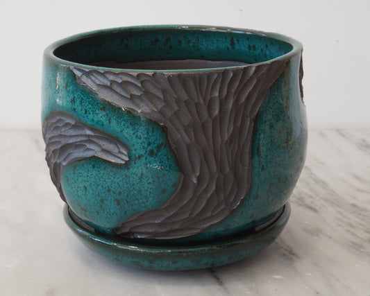 Turquoise Small Planter